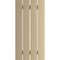 Ekena Millwork Rustic Four Board Spaced Board-n-Batten Sandblasted Faux Wood Shutters, 23 1/2W x 44H, PR SHUBSS23X44SDPR - alternate 6